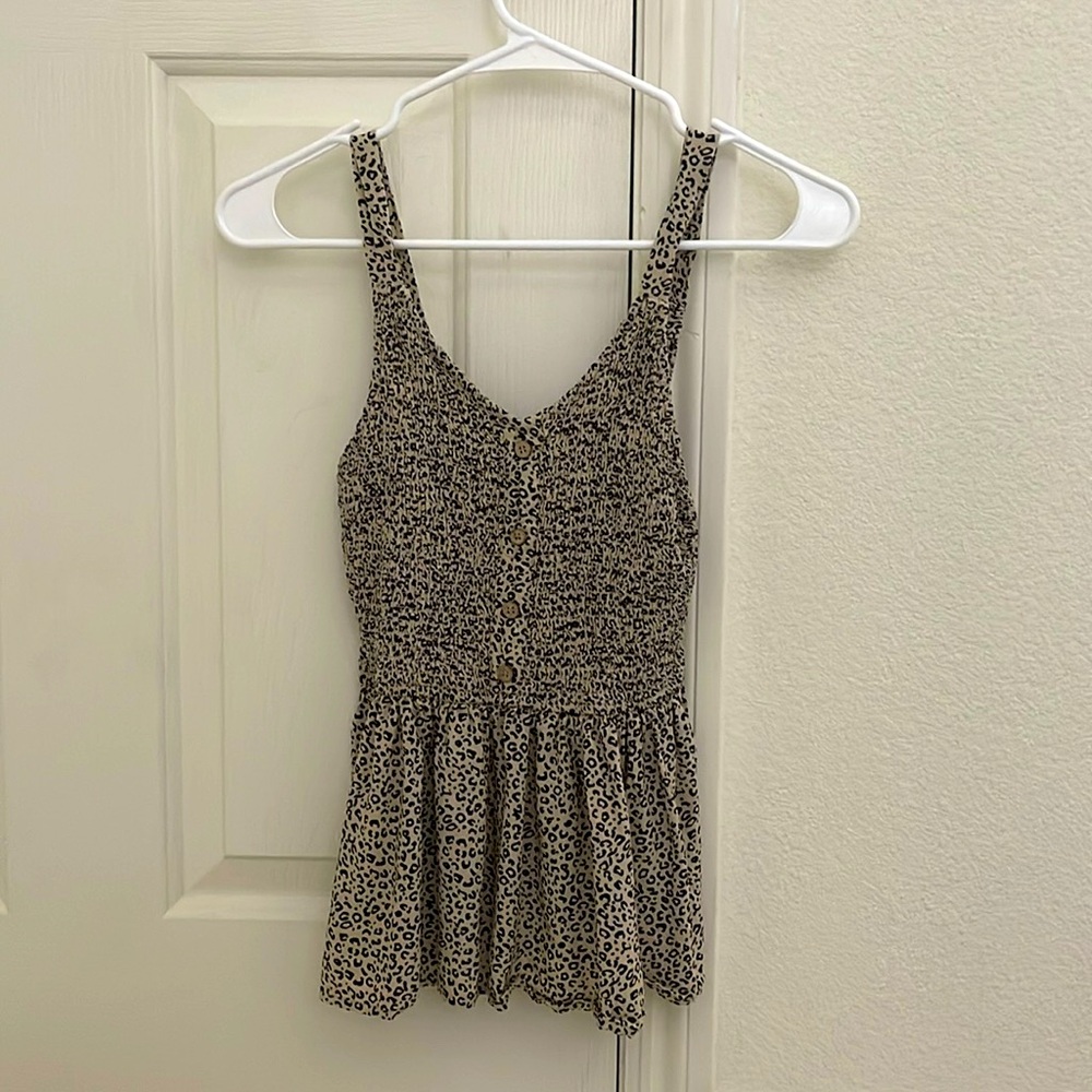 Cheetah/ Leopard print tank top!